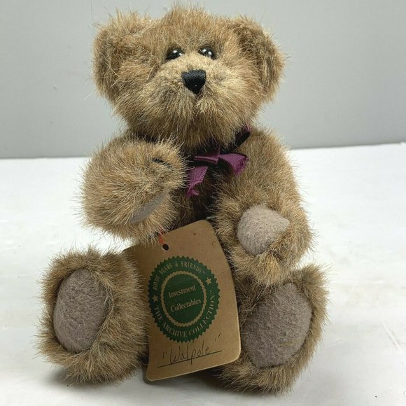 Boyds Toys Boyds Bears Jointed Walpole The Archive Collection 997 Plush Bow 85 In Poshmark